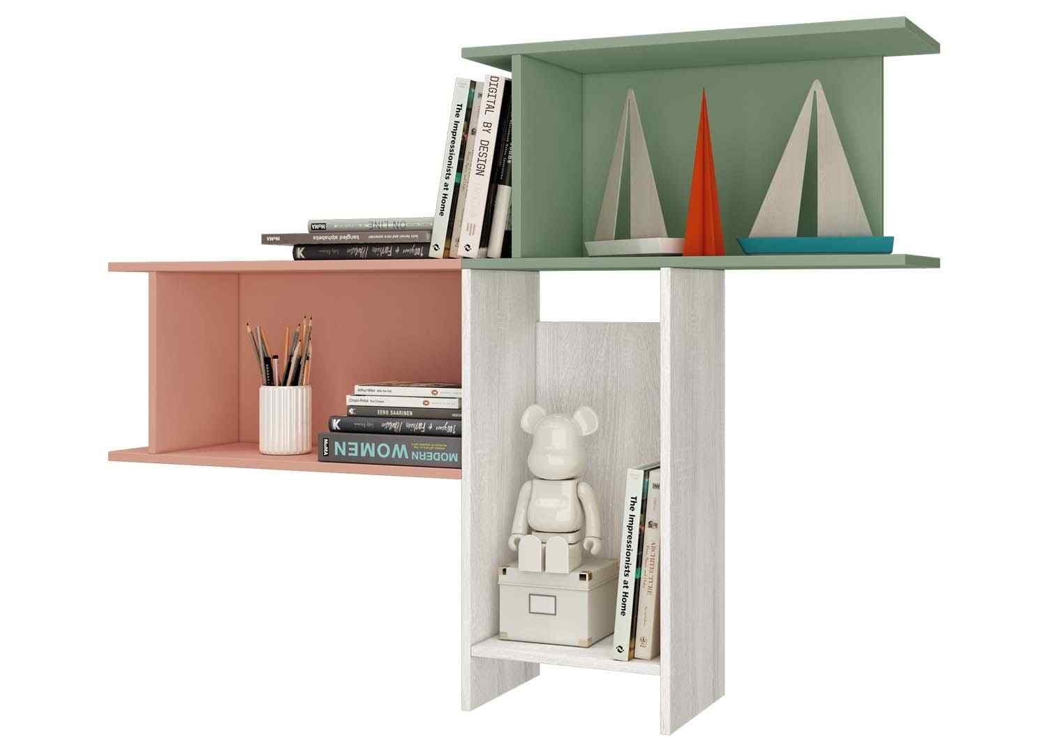 Estante decorativo de madera